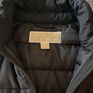 MICHAEL Michael Kors Black Puffer Jacket